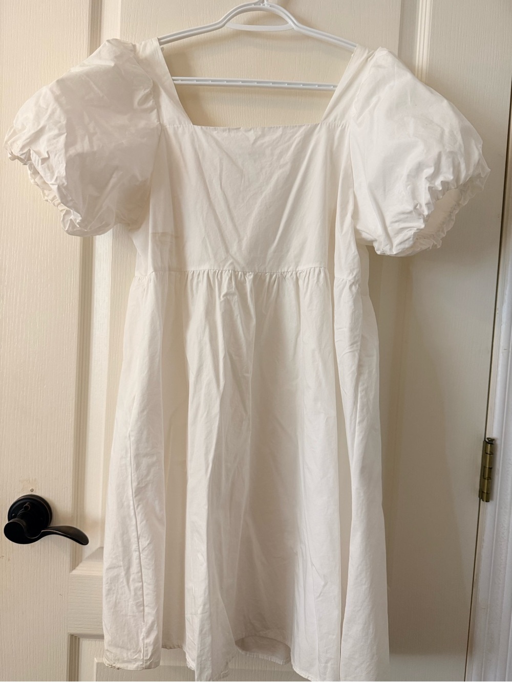 Oak + Fort White Cottagecore Dress